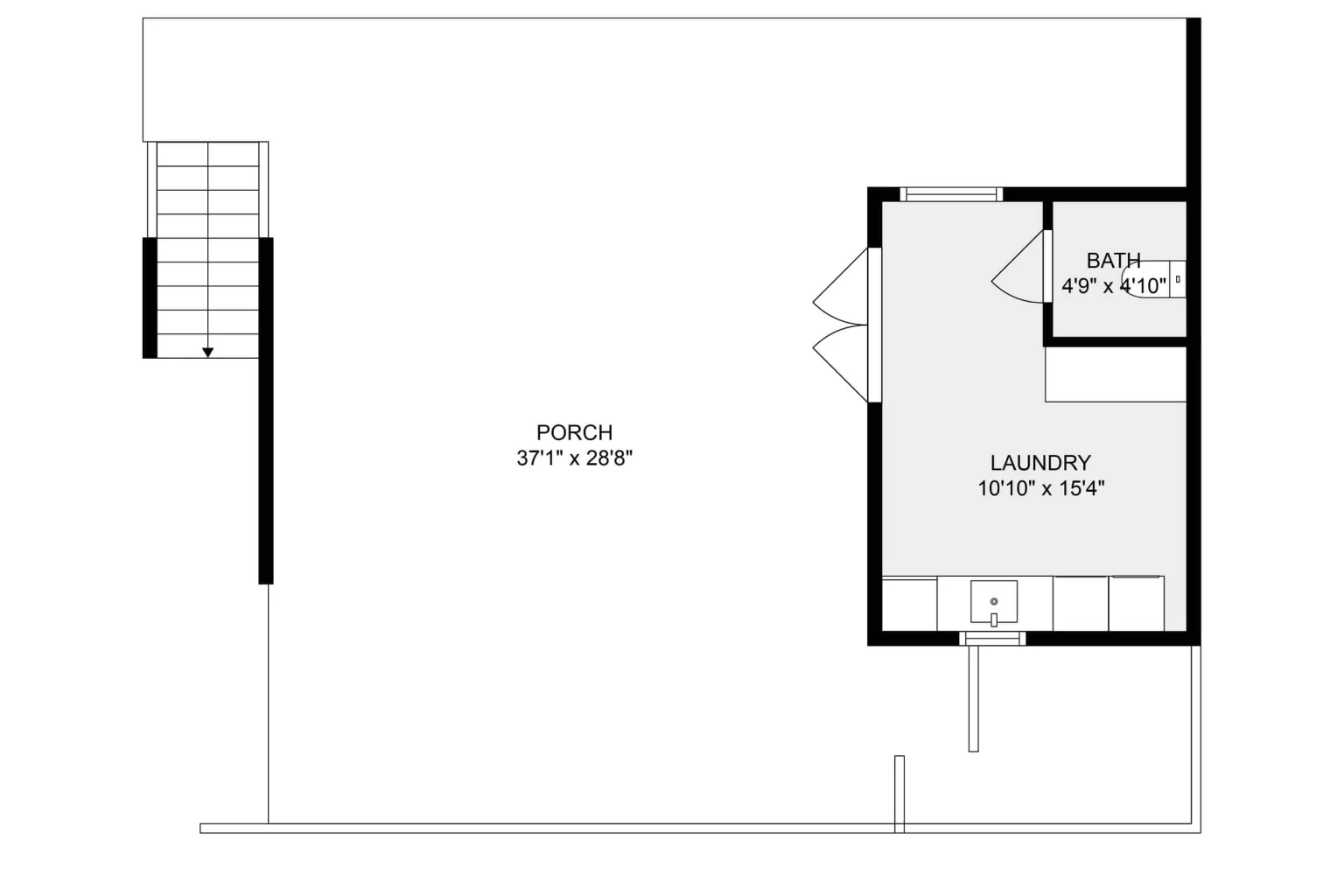 Floor plan of the ground level, Gulf Pearl