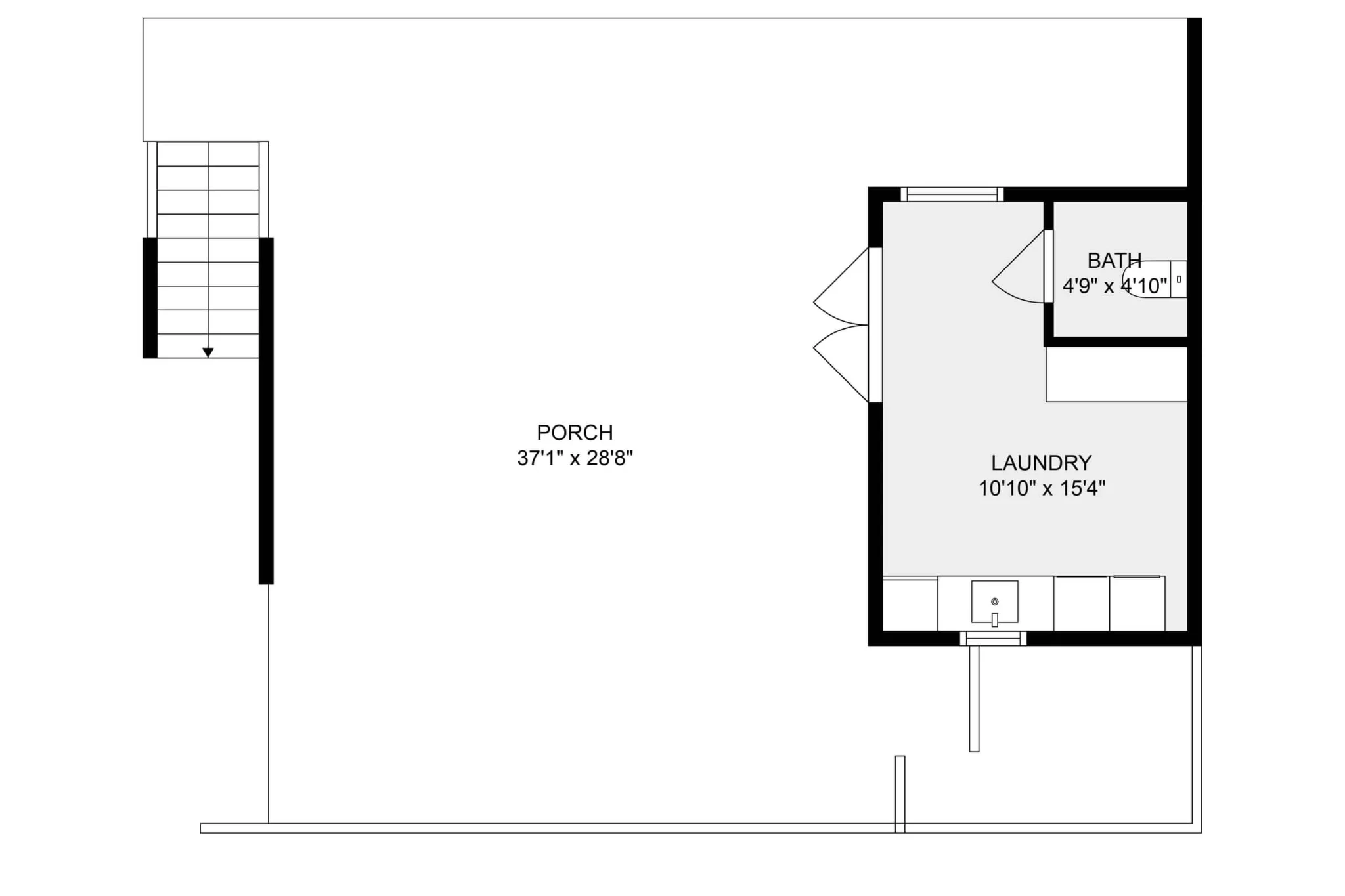 Floor plan of the ground level, Gulf Pearl