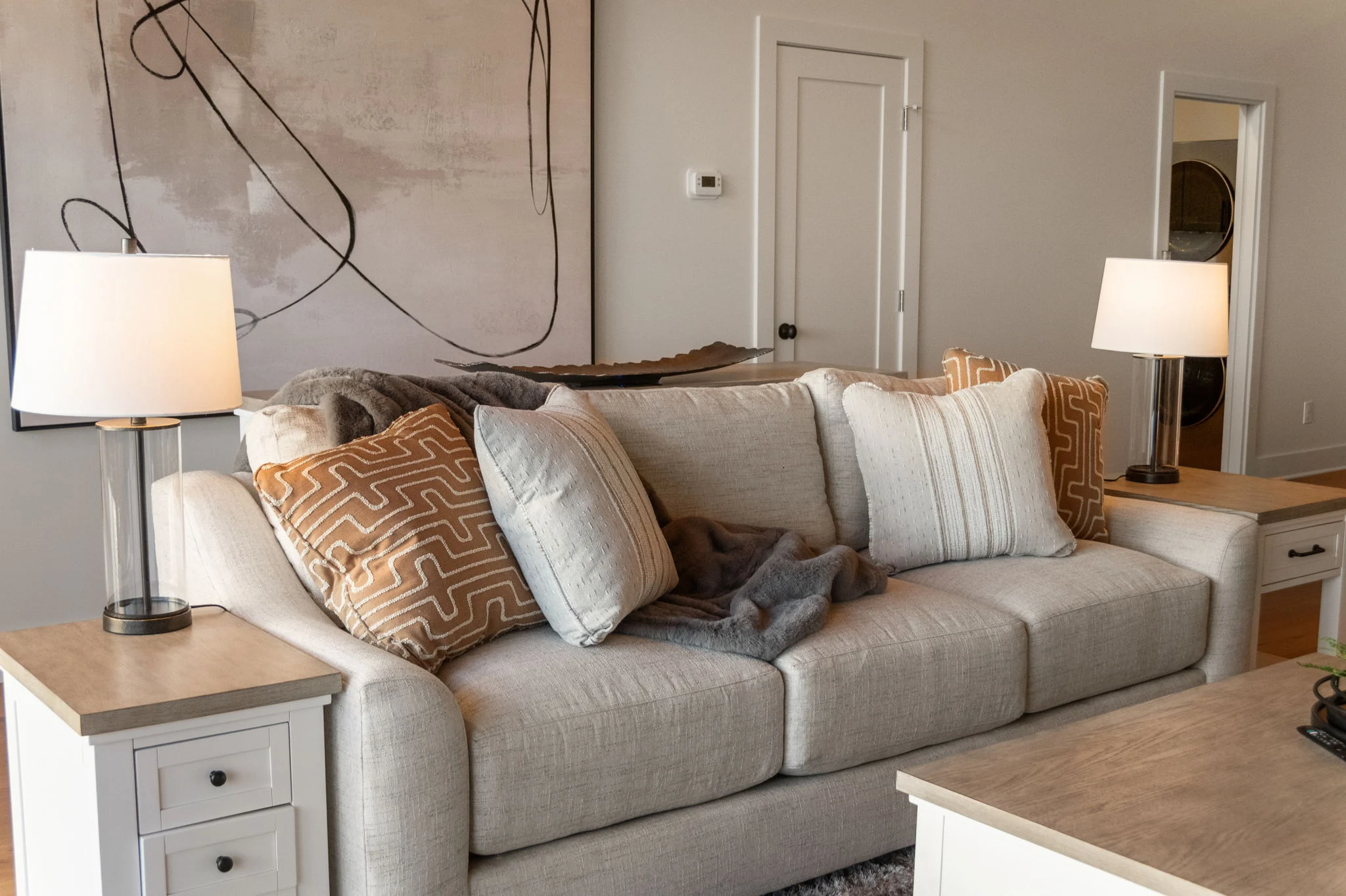 Sofa in the great room, Modern Overlook