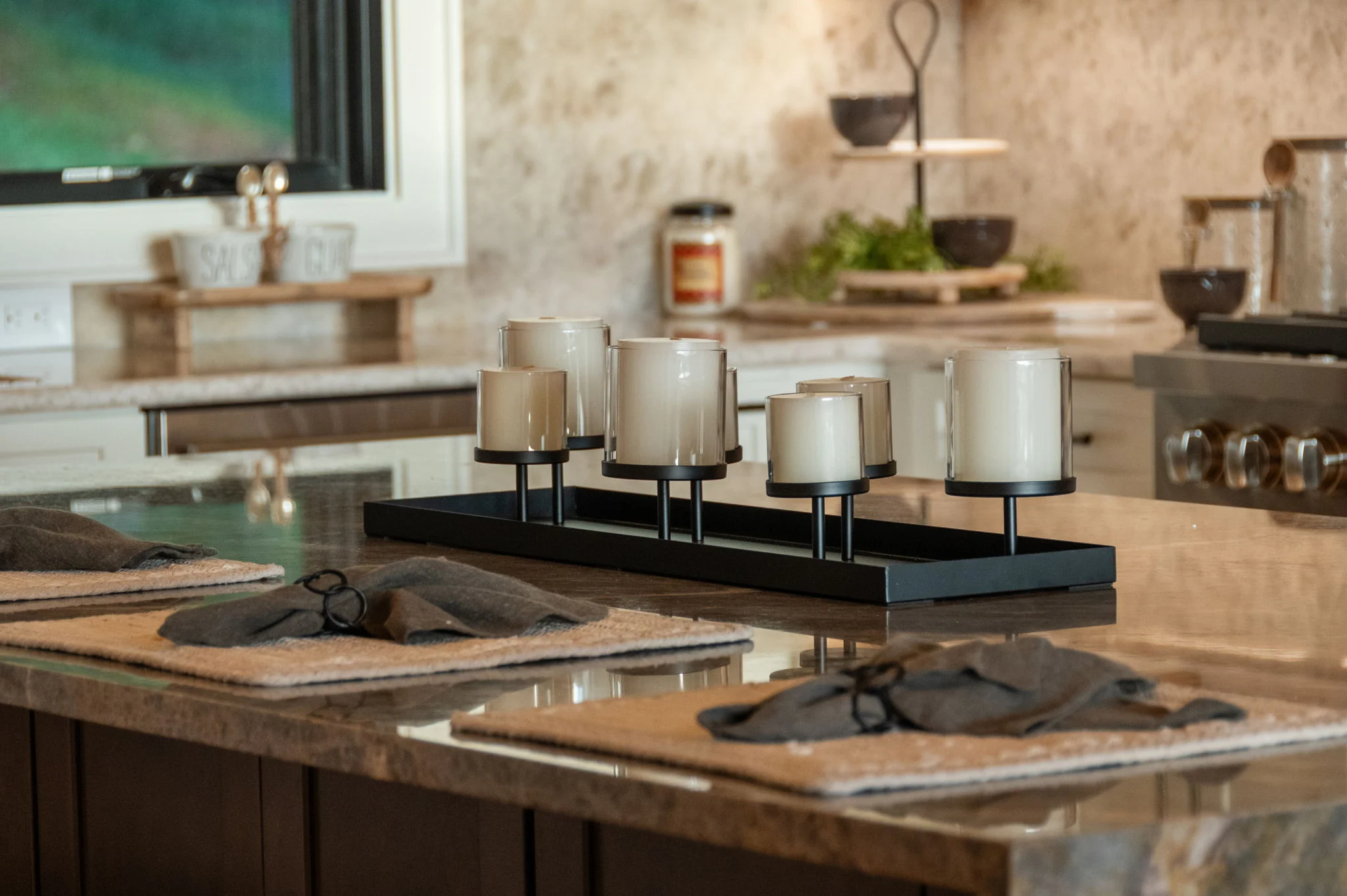 Kitchen counter detail, Modern Overlook