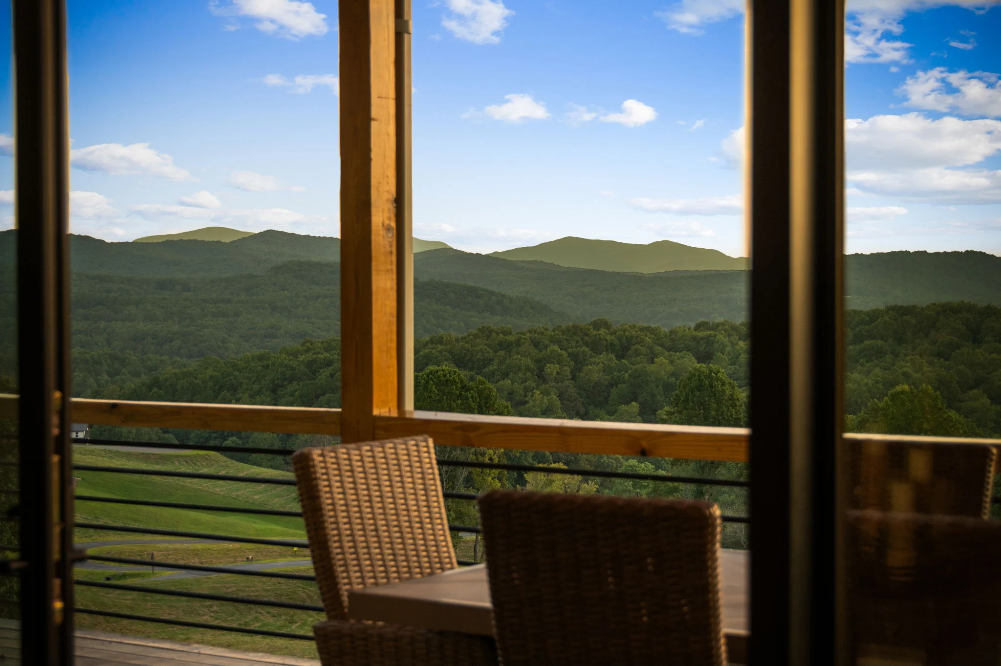 Mountain view from the deck, Modern Overlook
