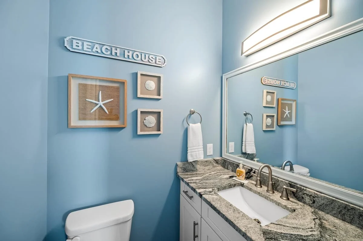 Half bath vanity, Sea Bliss