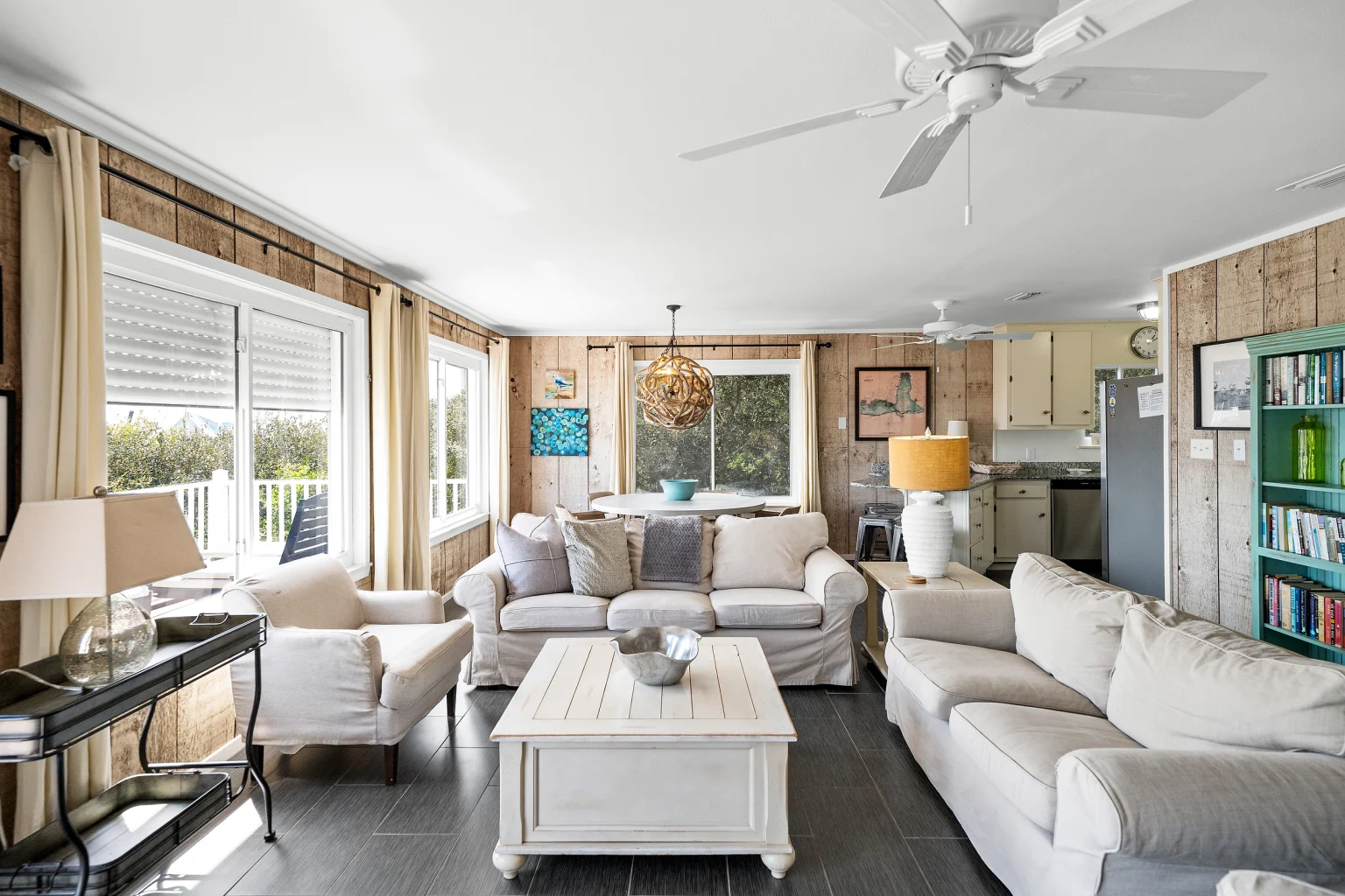 Living room toward the kitchen, Sea Forever