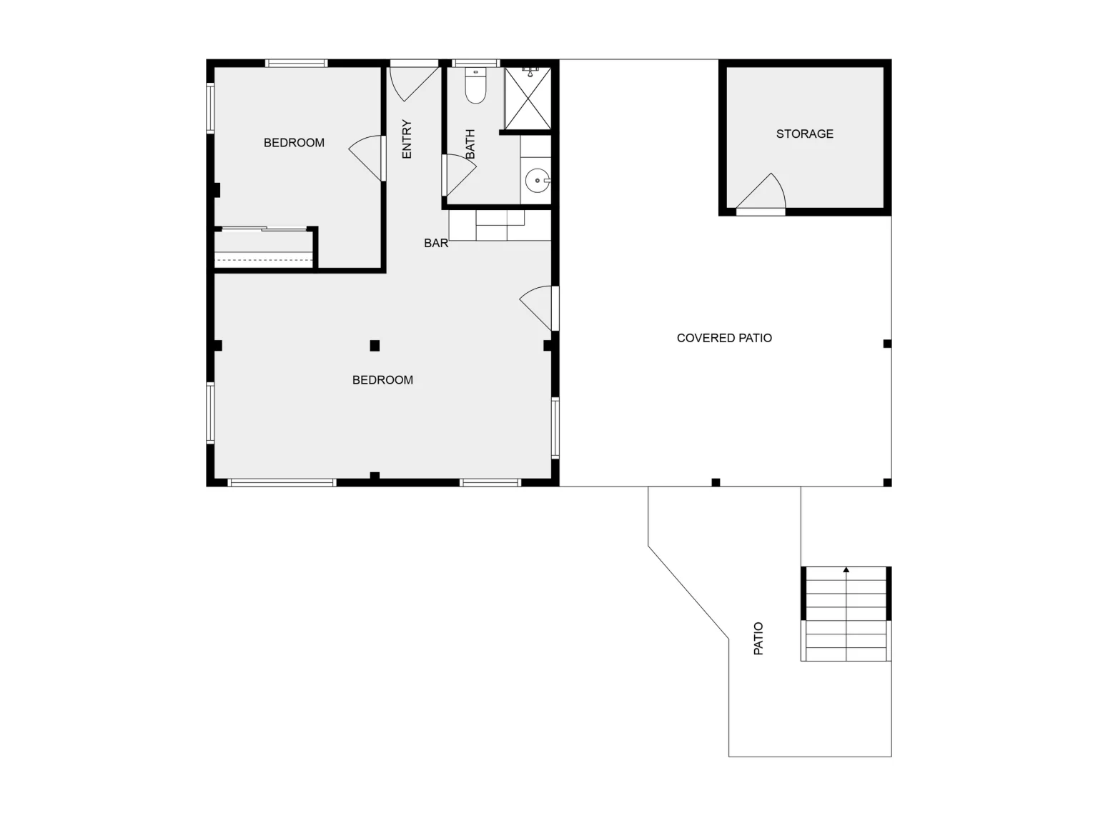 Floor plan of the ground level, Sea Forever